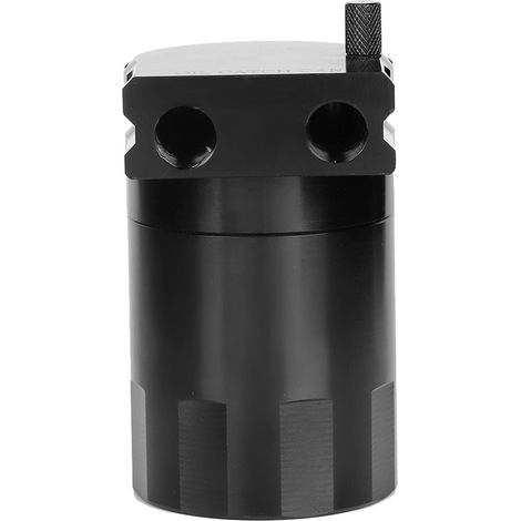 Kit de récupération d'huile universel, réservoir de 300 ml, moteur, noir poli, en alliage d'aluminium à chicanes (1/5)