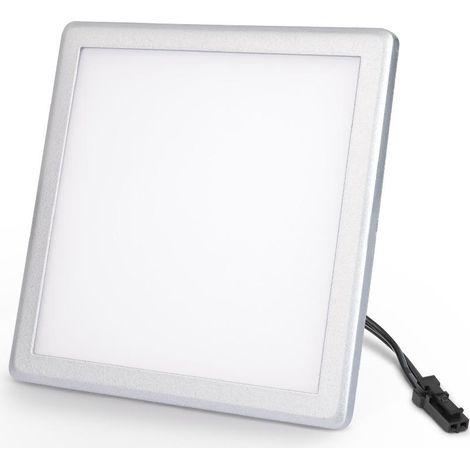 LED Mini Panel eckig 3W 12V IP20 100mm x 100mm - Lichtfarbe: Neutralweiß 4000K