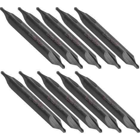 10 forets à centrer de type A pour acier inoxydable, 2 mm, pour l'usinage spécial. Fournitures industrielles. (1/5)