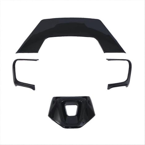 Embellecedor del volante para Toyota Alphard en fibra brillante. (1/5)