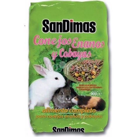 San Dimas 900G Lebensmittel fÐ©r Zwergkaninchen und Coballas