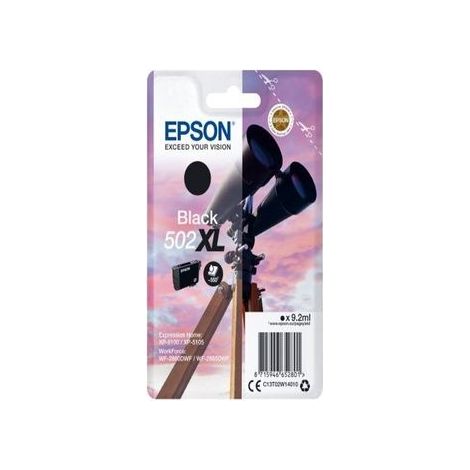 EPSON Cartouche dencre 502 XL Noir -Jumelles C13T02W14010 (1/5)