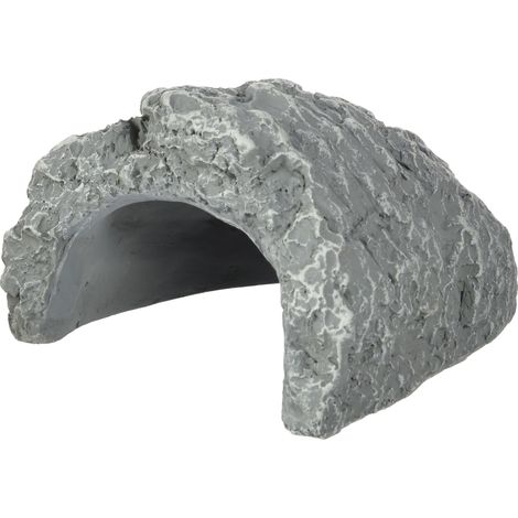 JBL ReptilCava 71088 - Grotta per Animali da terrario, Taglia S, Colore: Grigio (1/2)