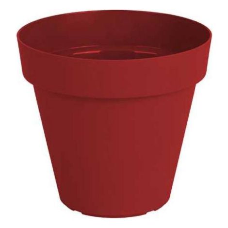 Maceta Capri 40cm Rojo Oscuro