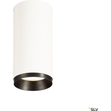 Plafonnier LED NUMINOS® M intérieur blanc/noir LED 201W 60° - SLV - 1004528 (1/4)