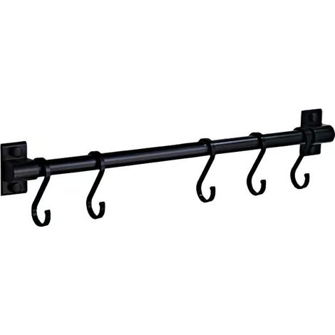 Rail Murale - Acier Inoxydable 304 - Pour Casseroles Et Ustensiles De Cuisine - Montage Vertical - 1 Pièce