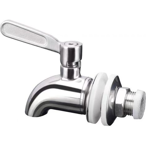 distributeur De Boissons En Acier Inoxydable Robinet De Robinet De Remplacement Pour Homebrew Barrel Fermenter Vin Bire Distributeur De Jus De Boi (1/5)
