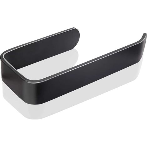 Porte-papier toilette minimaliste sans perçage, support mural acrylique pour salle de bain (1/5)