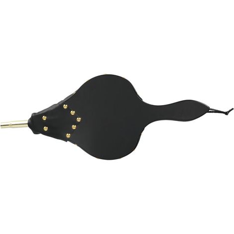 Soufflet de cheminée 18,7 x 7,7 po en bois antique avec sangle de suspension pour barbecue de camping en plein air (1/5)