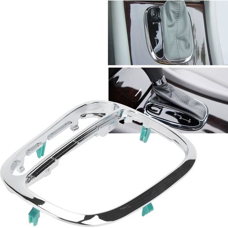 Bague de levier de vitesses chromée 2032672288 pour Mercedes Classe C W203 C230 C240 C320 D106 (1/5)