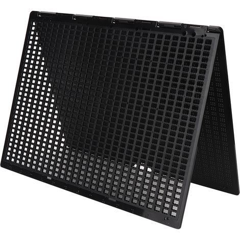 Tablette Braille portable 27 lignes 30 cellules avec stylet, outil d'apprentissage pour malvoyants, kit d'écriture tactile (1/5)