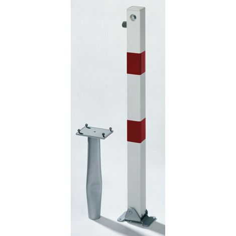 GAH Alberts Absperrpfosten KLAPPY-BO 70x70 mm Dreik. Einbet. (1/3)
