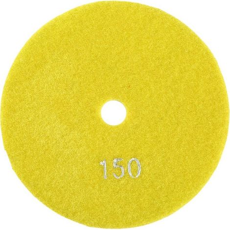 Disques de meulage de tampons de polissage de diamant humide de 5 'pouces 125mm pour le marbre de béton de granit (150) (1/5)