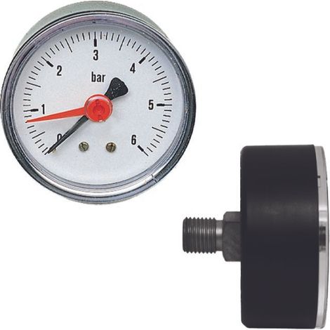 Hinteres Manometer d.63 10 bar 1/4" Anschluss