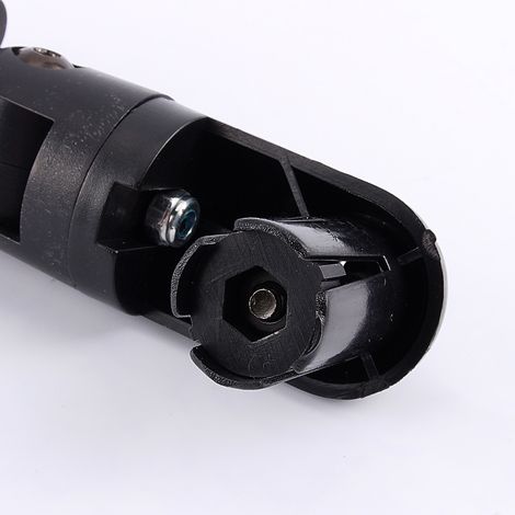Mini Miroir de Guidon Pliable pour Vélo Noir - Rétroviseur de Cyclisme Rotatif