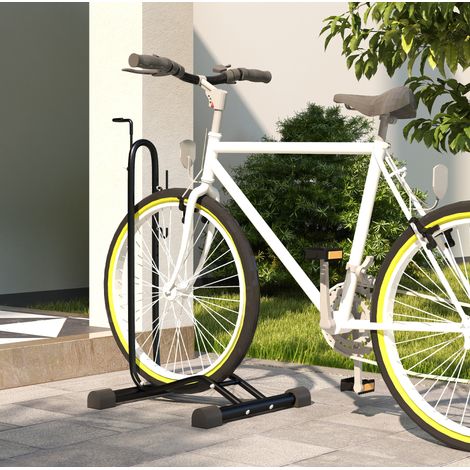 Portabici regolabile in altezza, verticale e orizzontale, per 6"-27,5" e 700c, nero HAVRYA (1/5)