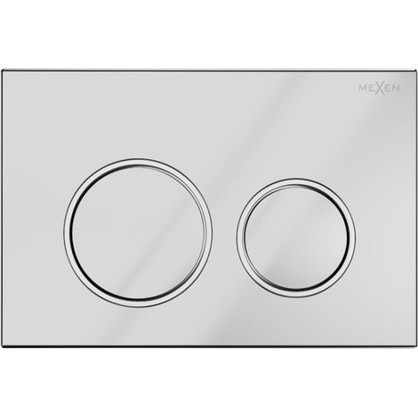 Mexen Fenix Air 07 XS bouton de chasse pneumatique, chrome brillant - 6A0701 (1/5)