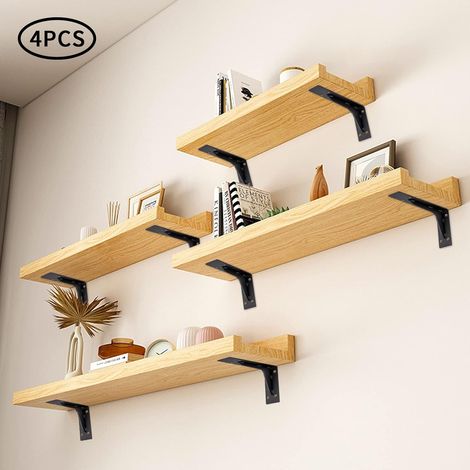 4 pièces support de comptoir Heavy Corner metal rack Heavy Duty Wall ...