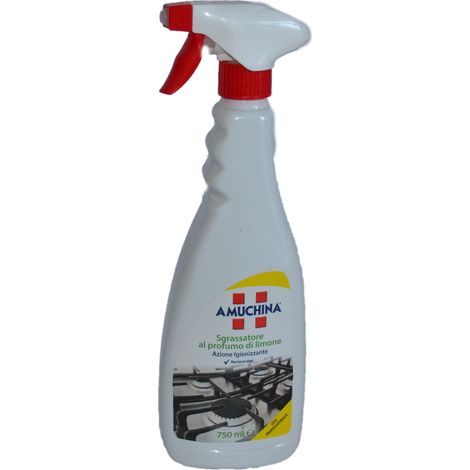 DISINFETTANTE SGRASSATORE SPRAY LIMONE 750ML AMUCHINA (1/4)