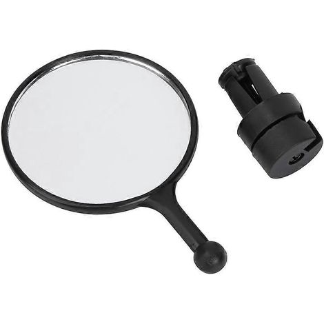 Rétroviseur de sécurité réglable pour guidon de vélo, noir, 2024 x 360° (1/5)