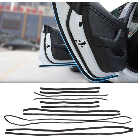 (T04) Satz mit 6 Dichtungsstreifen zur Geräuschreduzierung und Schalldämmung für Tesla Model 3 (Referenz: M3-GA31L) (1/5)