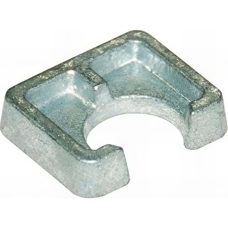 Cale d'épaisseur courte BF1 D10 x Ep. 5 mm pour structures métalliques - Galvanisé - BF1G10