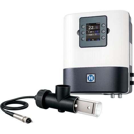 Clorador Salino Hayward Aquarite+ 22 g/h con Sonda pH y Temperatura - Piscinas 60-95 m³ (1/2)