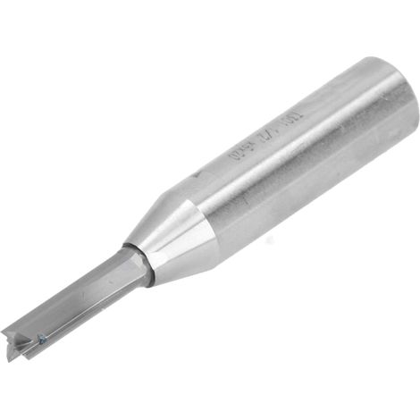 Fraise à rainurer à 3 lames 1/2 po pour le travail du bois, en acier au carbone, avec couteau à rainurer T301 (1/5)