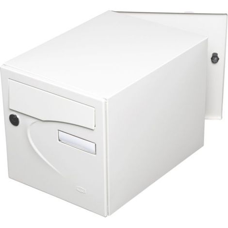 Briefkasten Präferenz, 2 Türen Weiß 9016 - Renz
