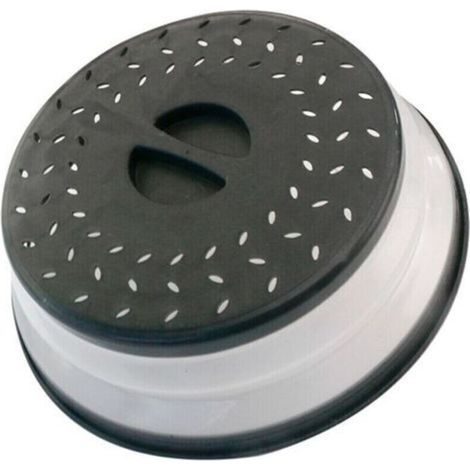 Cloche Micro Ondes-sans BPA-Couvercle Micro-Ondes 3en1-Cloche pour Micro Onde Retractable Anti Vapeur et Fonction Passoire-Accessoire Lave (1/5)