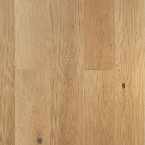 Naturasol – Parquet contrecollé chêne clair – Largeur 20 cm – Finition vernis mat brossé – Longueur jusqu'à 2 m – Pose collée (1/3)