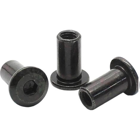 10 écrous à six pans creux plats en acier inoxydable 304 M3 M4 M5 (1/5)