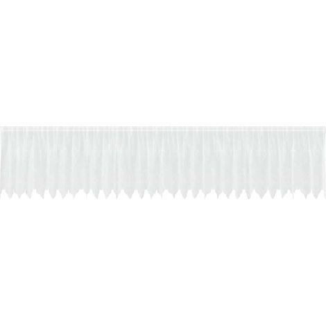 Rideaux avec des rideaux Blanc 500x100cm Polyester CFW72458 (1/5)