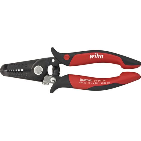 Wiha Pince à dénuder Electronic Dénudeurs 0,8-2,6 mm² 165 mm, 6 1/2" (36794)