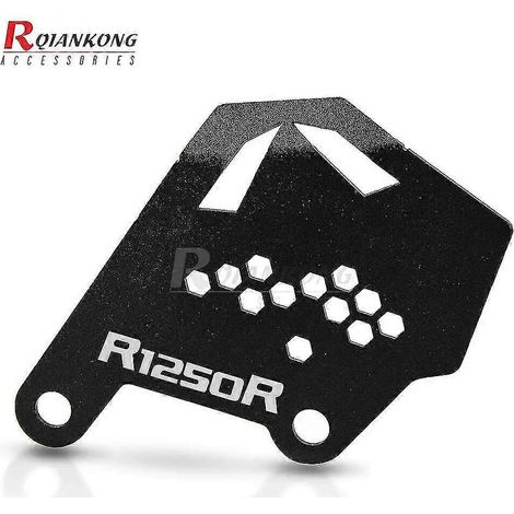 Für BMW R1200GS, R1250GS, R 1250 GS Adventure, R1250R, R1250RS, R1250RT (2013–2024, 2023, 2022): Bremssattel-Abdeckung hinten – R1250R-Logo