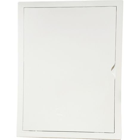 Porte d'inspection plastique ABS 300 x 400 mm – Résistante à l'humidité – Pour faux plafonds et ouvertures techniques – Sans clé – Hydroland