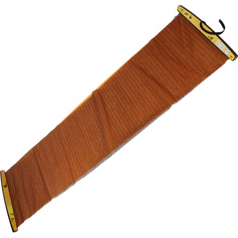 Planche de glisse pour l'entraînement, idéale pour la remise en forme en intérieur et en extérieur, avec fonction vitesse et équilibre. Modèle basique orange, 2 mètres. (1/5)