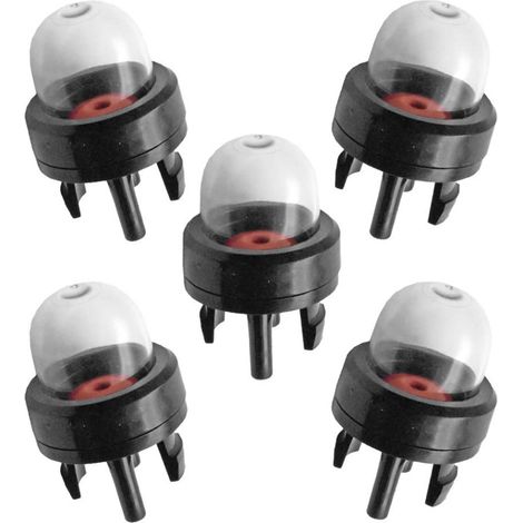 5 pcs Pompe amorçage,Carburateur,Moteur thermique,Tronçonneuse,Entretien jardin (1/5)