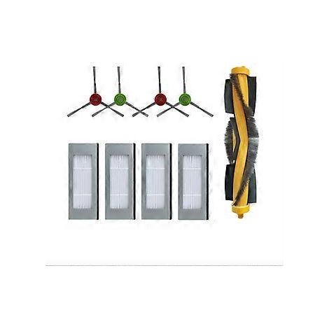 Kit de pièces détachées pour aspirateur Ozmo 900 DN5G comprenant une brosse principale, une brosse latérale et un filtre HEPA (1/5)