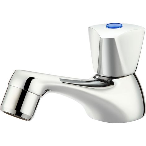 TrendLine Kaltwasserarmatur Saarbrücken verchromt Waschtischarmatur Wasserhahn (1/2)