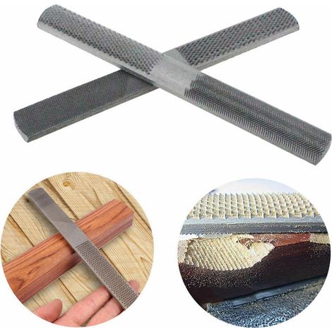 4-in-1-Rasiermesser aus Kohlenstoffstahl: Robustes Handwerkzeug für Holzbearbeitung, zum Formen, Schleifen und Basteln. Schwarz. (1/4)