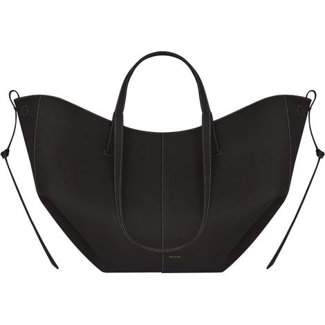Sac fourre-tout Polene Cyme, cabas spacieux pour courses, grand format, bandoulière premium, sac polyvalent de qualité supérieure