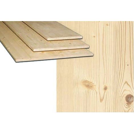 Idroweb – Panneaux en sapin rouge laminé 200x30 cm – Finition de l'avion – Pour constructions légères intérieures et extérieures (1/4)