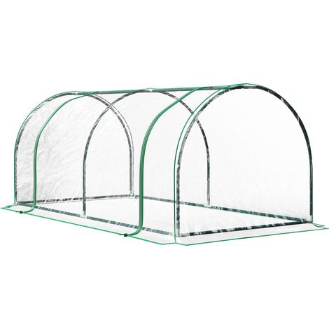 Serre de jardin TANYA transparente (1/5)