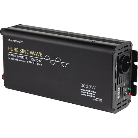 Wechselrichter, reine Sinuswelle, Wechselstromumwandlung, 12 V auf 230 V, 3000 W, Europa-B, 220–240 V-B (1/2)
