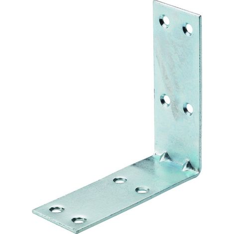 Hettich Stuhlwinkel verzinkt 80 x 30 x 80 mm Winkel Möbelwinkel Flachverbinder