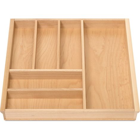ORGA-BOX III Buche Besteckeinsatz Besteckkasten 600 mm für Nobilia ab 2013 (1/5)