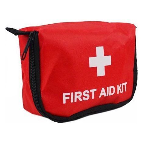 Trousse de premiers secours, Compact et portable Portable, Usage domestique Voyage en voiture, Rouge (1/5)