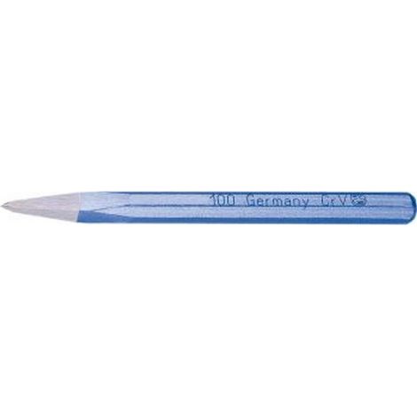 Cincel-puntero para el trabajo de la piedra, varilla de 8 lados, DIN 7256, Largo. : 250 mm, Espesor de varilla 16 mm