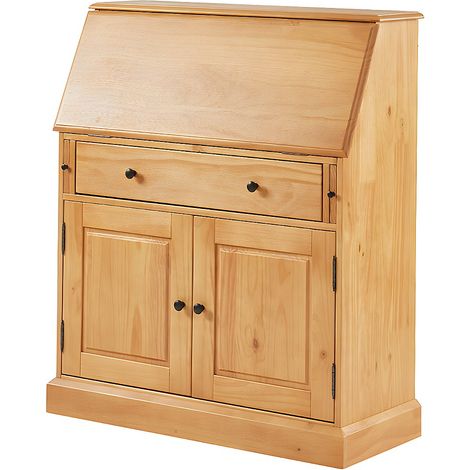 Scrivania - Pino e MDF - Quercia - CLEORE